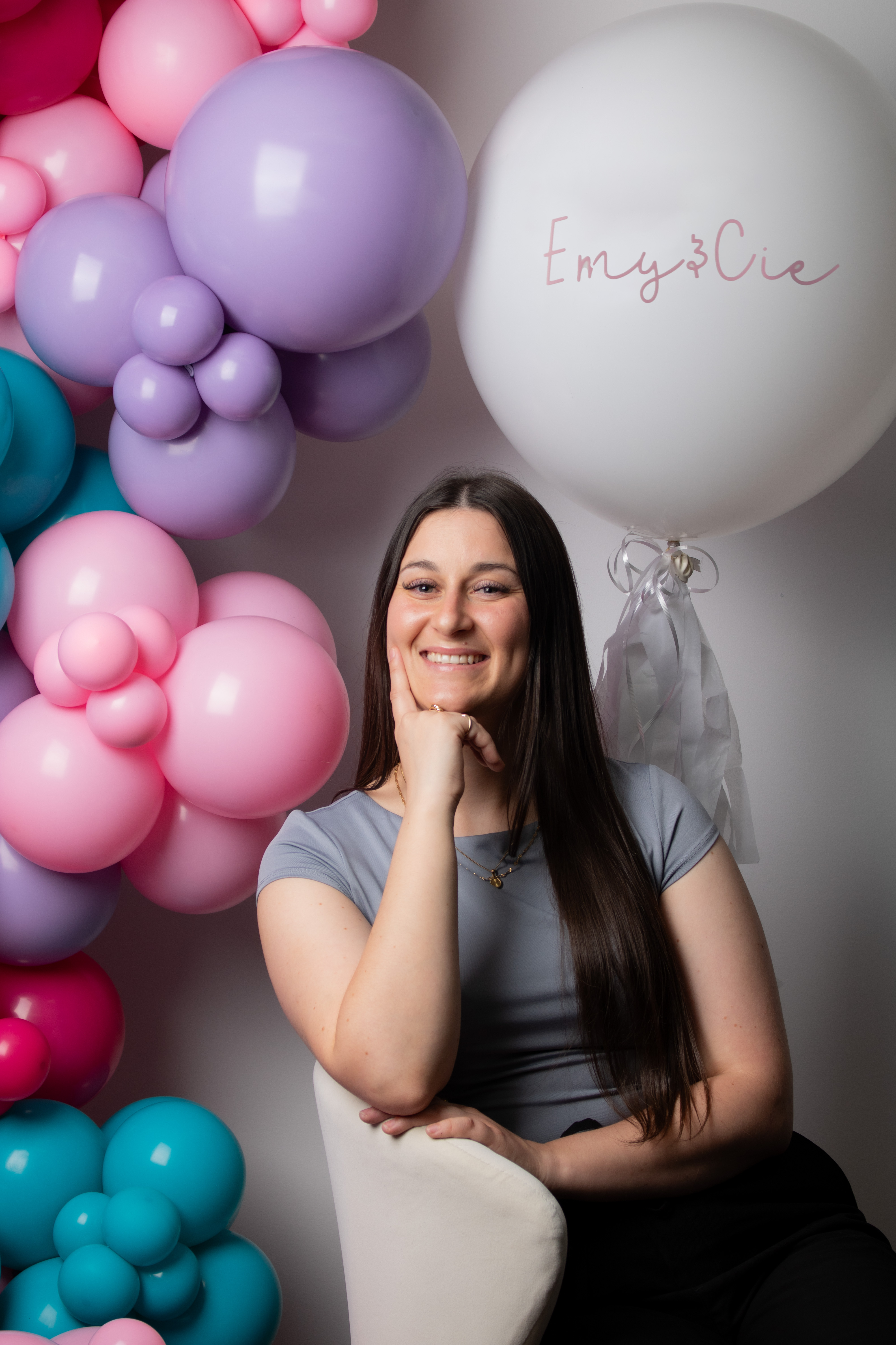 Décoration de ballons élégante